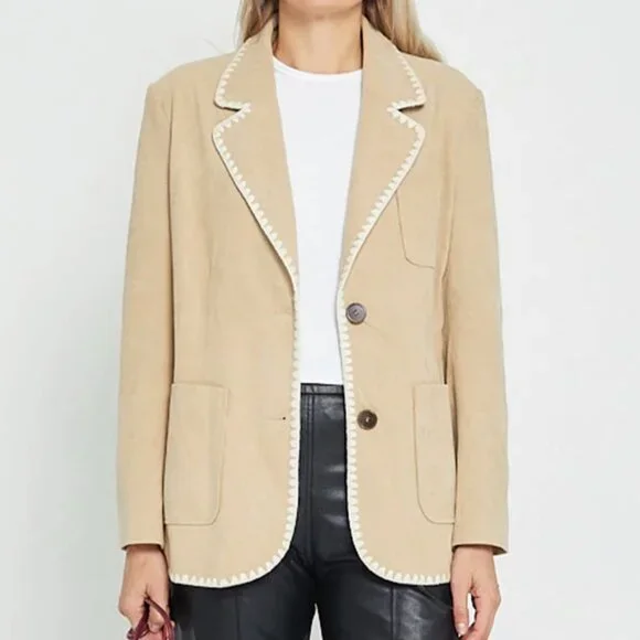 CAARA Oversized Teddy Blazer - Few Moda Size M - Picture 1 of 9